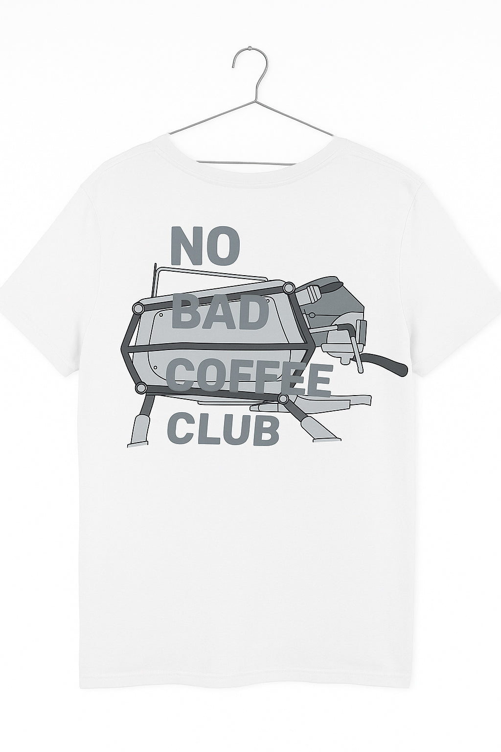 NBCC Machine White T-Shirt