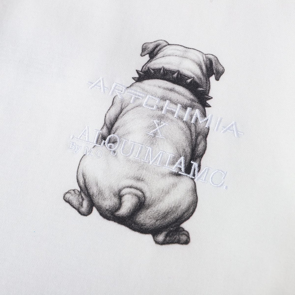ALQUIMIAMC X ARTCHIMIA OVERSIZED WHITE T-SHIRT
