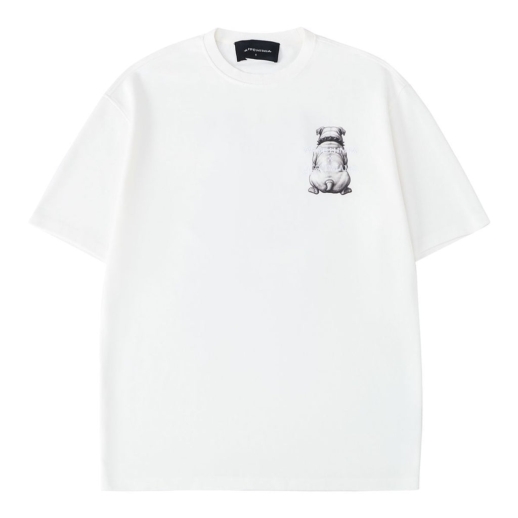 ALQUIMIAMC X ARTCHIMIA OVERSIZED WHITE T-SHIRT