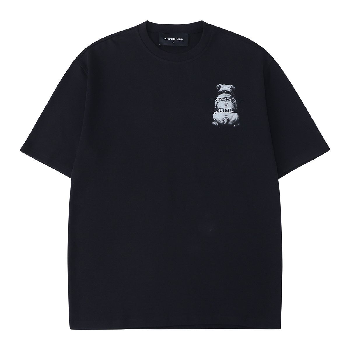 ALQUIMIAMC X ARTCHIMIA OVERSIZED BLACK T-SHIRT